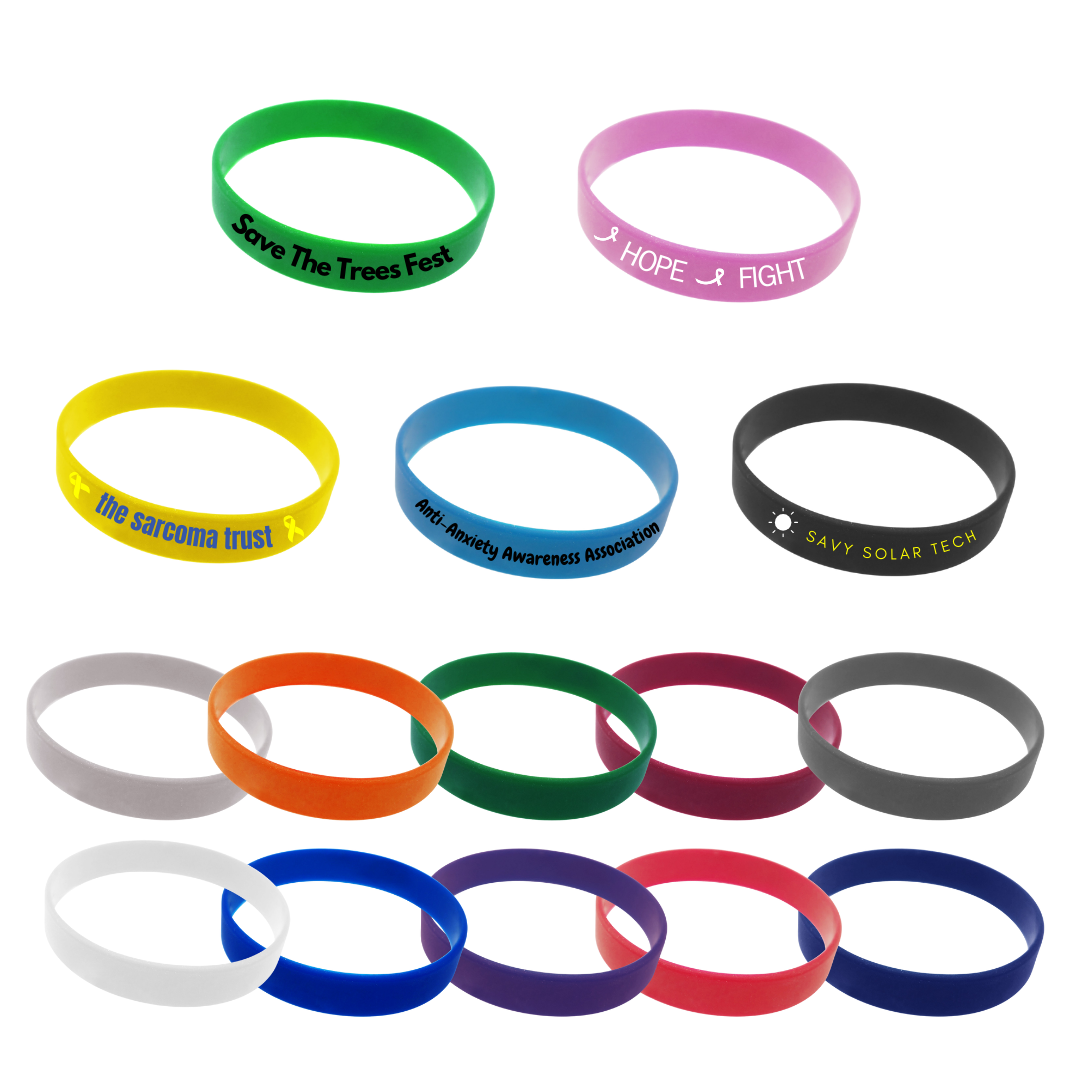 Silicone Wristbands Eco Promotional Products